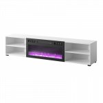 TV staliukas Cama Meble RTV Polo, baltas