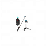 Telesin selfių lazda i&scaron;maniesiems telefonams ir GoPro kameroms su BT nuotoliniu pulteliu (TE-RCSS-001)