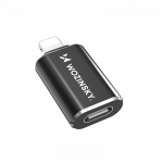 Wozinsky WALC-01 Lightning į USB-C adapteris - Juodas