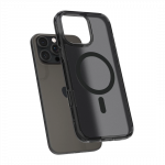 Apple iPhone 16 Pro Max Spigen Ultra Hybrid "T" Mag MagSafe Frost dėklas telefonui juodos spalvos