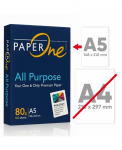 Popierius PaperOne All Purpose A5 80g.500l.