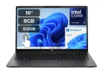 HP OmniBook 3 16-BU0305DX &ndash; 16&Prime; WUXGA Touch, Intel Core Ultra 5 225U, 8 GB RAM, 512 GB SSD, Windows 11 Home, Mica Silver