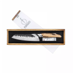 Japoni&scaron;ko plieno Santoku peilis - Forged Katai 18cm