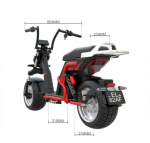 Elektrinis čioperis motoroleris RIDE-E CP-9 3000W (EEC) 60V 52Ah