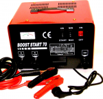 AKUMULIATORIAUS ĮKROVIKLIS SU UŽVEDIMO FUNKCIJA