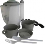 Kavinuko ir puodelių rinkinys 12V, talpa 700ml, 2 puodeliai