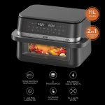 Kar&scaron;to oro gruzdintuvė Zyle ZY100DAF, 11 l, 2950 W