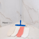 Grindų valymo sistema su keturiais skirtingais Raypath NanoSilver padais