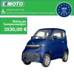Elektrinis keturratis mini automobilis SQ4 MDR, 65AH CE eMOTO MDR