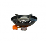 Ne&scaron;iojama turistinė viryklė, naudojama su dujų balionėliais