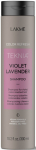 Violetinę spalvą pary&scaron;kinantis &scaron;ampūnas Lakme Teknia Violet Levender Shampoo LAK44272, 300 ml