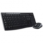 Klaviatūra belaidė Logitech MK270 Wireless Combo USB - EER (US) (920-004508), juoda