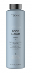 Apimties plaukams suteikiantis balzamas Lakme Teknia Body Maker Balm LAK44641, ploniems ir silpniems plaukams, 1000 ml