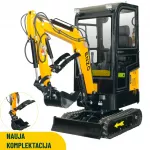 Mini Ekskavatorius ENZO HT-10B, Koop KD192FC (su kabina)