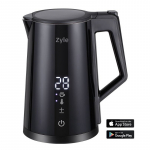Elektrinis virdulys Zyle ZY286BK,1,7 l talpa, valdomas programėle su WiFi ry&scaron;iu, temperatūros reguliavimo funkcija