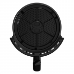 Kar&scaron;to oro gruzdintuvė Zyle ZY502BAF, juoda, 5 l, 1500 W