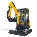 Mini ekskavatorius ENZO HT-25, Kubota D1105, 14,2 kW &ndash; su kabina ir AC
