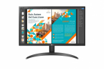 Monitorius LG 24QP500-B 24inch, IPS, QHD, 2560x1440 pikselių, 16:9, 5 ms, 300 cd/m2,