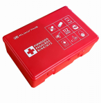 Vaistinėlė pirmosios pagalbos rinkinys, kietas dėklas (NAUJA SUDĖTIS) PPR1006