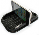 Automobilinis NON-SLIP kilimėlis telefonui juodas