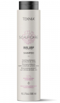 &Scaron;ampūnas plaukams Lakme Teknia Scalp Care Relief Shampoo LAK44382, be sulfatų, jautriai ir sausai galvos odai, 300 ml