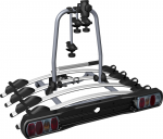 Dviračių laikiklis tvirtinamas ant kablio keturiems dviračiams