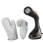 Komplektas Kar&scaron;tais garais lyginantis prietaisas Zyle ZY300GS ir Įkraunamas pūkų rinkiklis ZYLE ZY301LNB