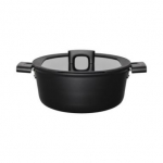 Puodas su dangčiu Fiskars Hard Face 1052228, 5 L/26 cm