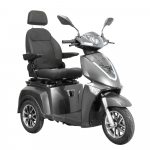 Elektrinis triratis eMOTO MS03.3 EEC 1000W 20AH pilkas