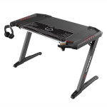 Žaidimų stalas Ultradesk Rocket Gaming Desk, su RGB pa&scaron;vietimu, Juodas