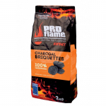 Medžio anglies briketai 2 kg Proflame ąžuolas