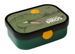 Vaiki&scaron;ka pietų dėžutė Mepal Lunch Box Campus - Dino 107440065381, žalia su dinozaurais