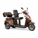 Elektrinis triratis motoroleris / mopedas MS04, 1kW 20AH EEC ⚡️eMOTO