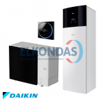 Daikin Altherma 3 &scaron;ilumos siurblys oras-vanduo EBVH11S23D9W/ERLA11DW1 su 230l vandens talpa