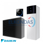 Daikin Altherma 3 H HT &scaron;ilumos siurblys oras-vanduo ETVH16S18E9W7/EPRA18DW17 su 180l vandens talpa