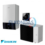 Daikin Altherma 3 &scaron;ilumos siurblys oras-vanduo EBBH11D6V/ERLA11DW1 be vandens talpos