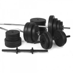 Reguliuojamo svorio kompozitinių hantelių rinkinys (30 mm) RN-Sport 30 kg