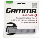 Papildomas svoris teniso raketei Gamma Lead Tape 1/4