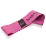Pasiprie&scaron;inimo guma Let's Band's Powerbands MINI pink (vidutinio stiprumo)
