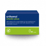 Maisto papildas Orthomol &reg; Cholin Plus (su pieno er&scaron;kėčio ekstraktu)