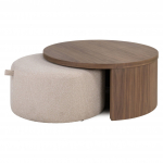 Richmond Interiors Kavos staliukas Windsor walnut
