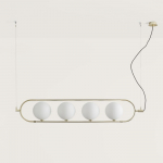 Pakabinamas &scaron;viestuvas ABBACUS C1258/ORO