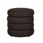 Richmond Interiors Pufas Adele brown chunky