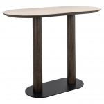 Richmond Interiors Baro stalas RITZ Brown 140 cm