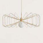 Pakabinamas &scaron;viestuvas CRAWFORD C1047/ORO