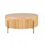 Kavos staliukas Belfort 90&Oslash; (Natural oak)