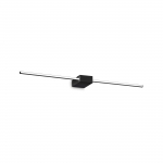 SIENINIS LED &Scaron;VIESTUVAS THEO AP D075 13,5W juodas, 311760