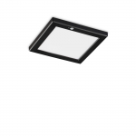Lubinis &scaron;viestuvas AURA PL SQUARE 4000K NERO SENSOR, 306414