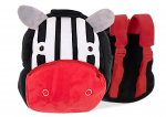 Vaiki&scaron;ka mink&scaron;ta kuprinė zebras