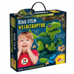 DIY konstruktorius Dinozauras VELOCIRAPTOR + dėlionė